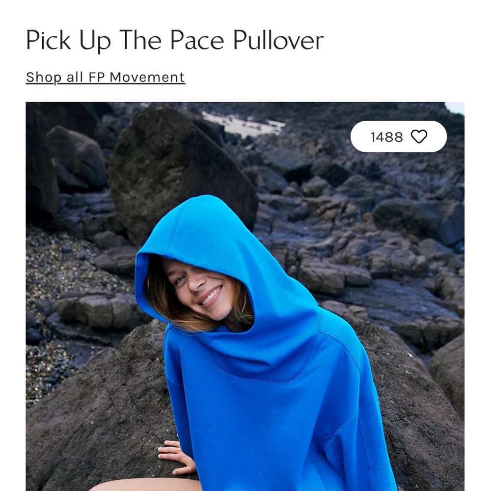 Free People Pick Up the Pace pullover